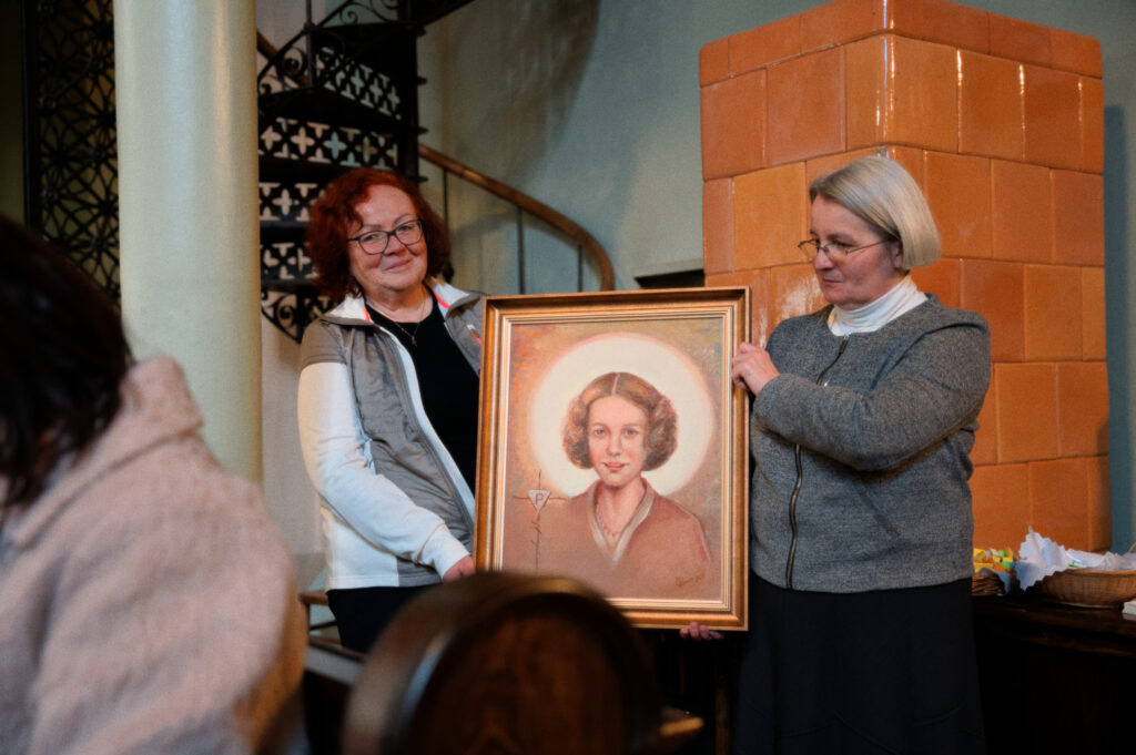 Obraz bł. Natalii Tułasiewicz.